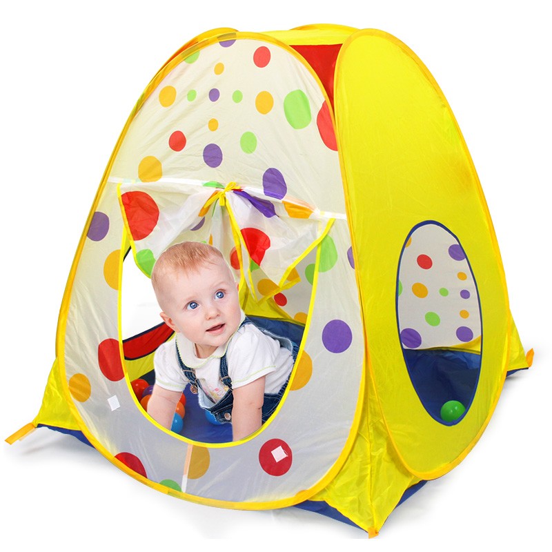 快乐成长儿童帐篷 可折叠便携游戏屋 室内